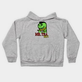 Mr. Tea Rex Kids Hoodie